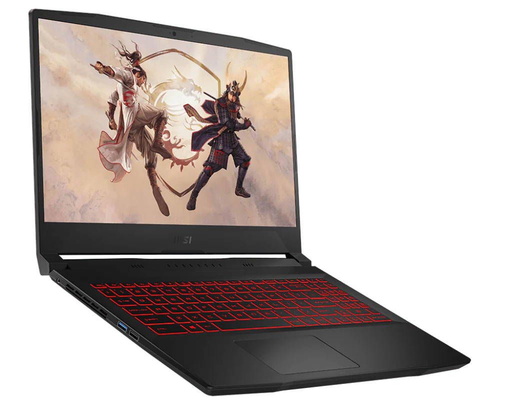 MSI Katana GF66 12UC-1007PH Gaming Laptop (Black) | 15.6 FHD (1920x1080) | i7 12650H | 16GB RAM | 512GB SSD | RTX 3050 | Windows 11 Home | MSI Gaming Backpack - Image 2