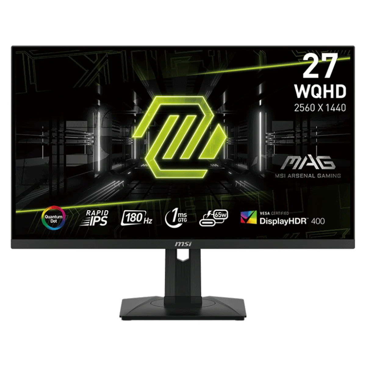 MSI MAG 274QRF QD E2 27" WQHD (2560x1440) 180Hz 1ms GTG Rapid IPS Adaptive Sync Gaming Monitor - Image 2