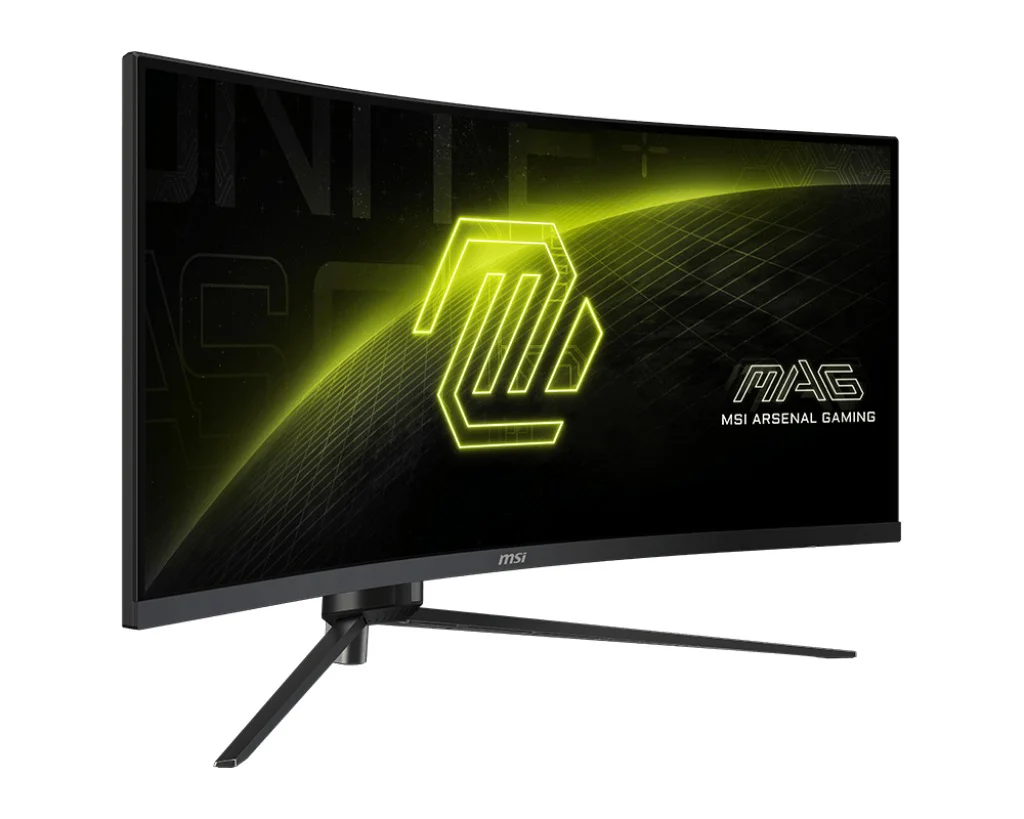 MSI MAG 345CQR 34" UWQHD (3440x1440) HDR 180Hz 1ms (MPRT) VA Curve 1000R Gaming Monitor (Black) - Image 2