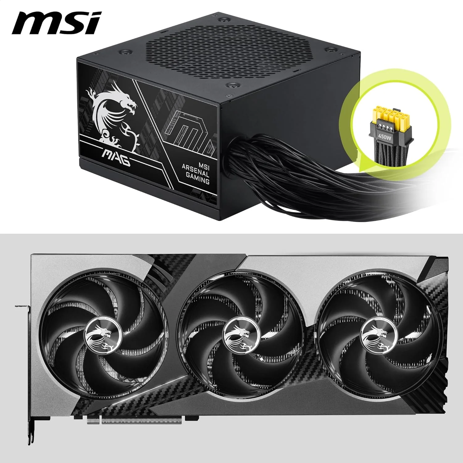 MSI MAG A750BN PCIE 5.0 III 750W 80+ Bronze Power Supply - Image 5
