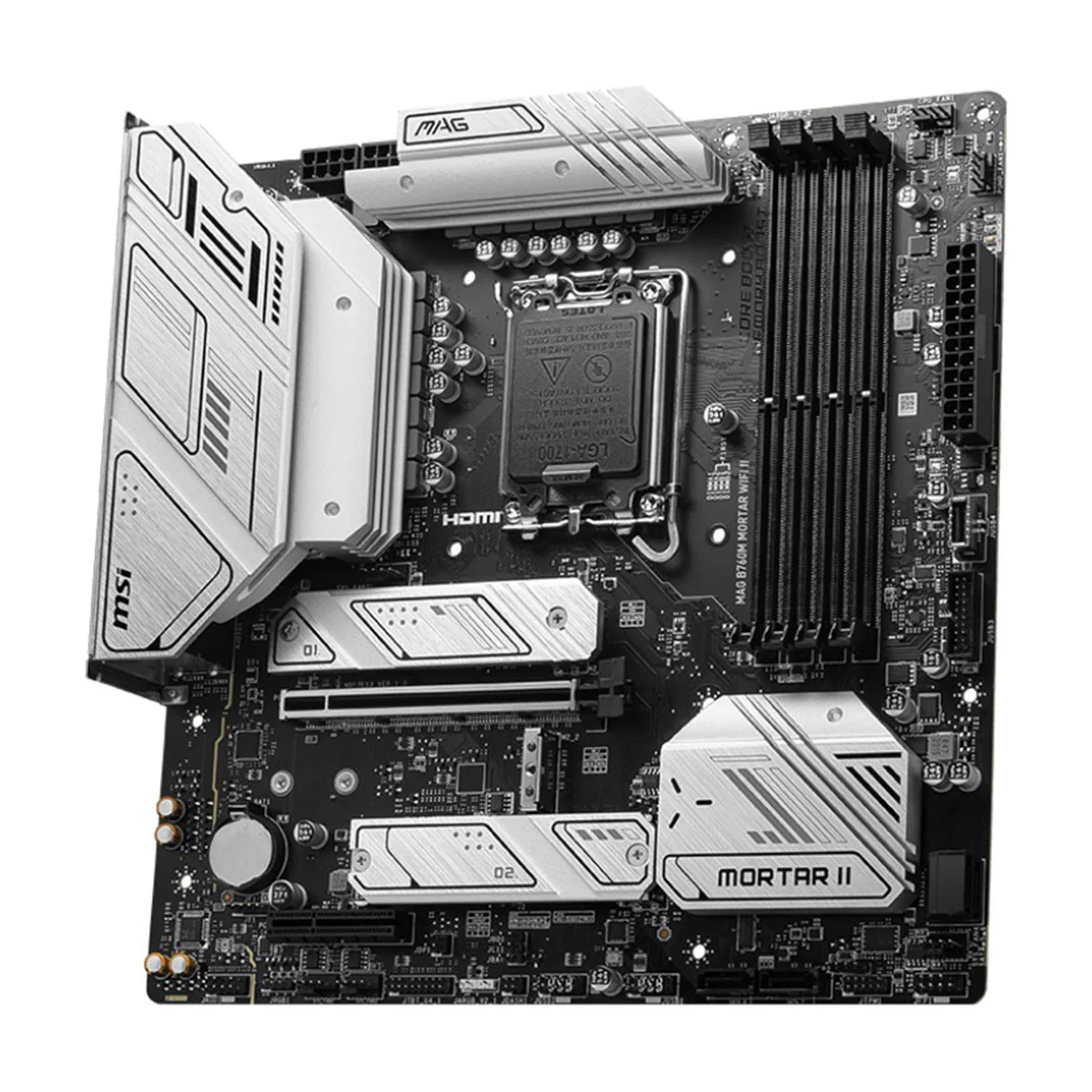 MSI MAG B760M Mortar WiFi II DDR5 Intel Motherboard - Image 2