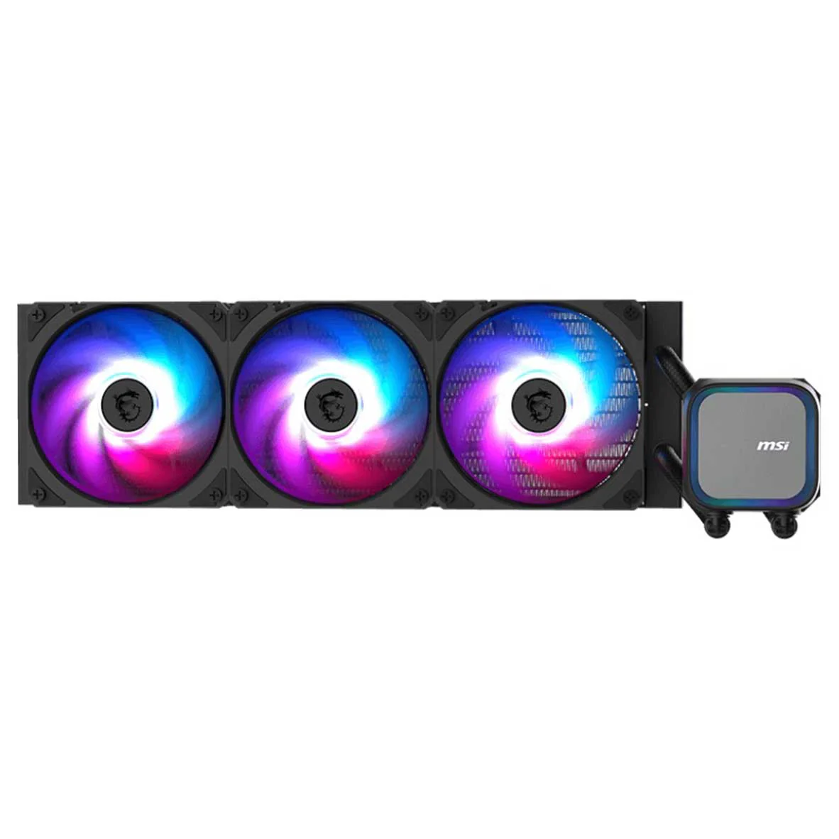 MSI MAG Coreliquid A13 360 RGB Liquid CPU Cooler (Black, White) - Image 2