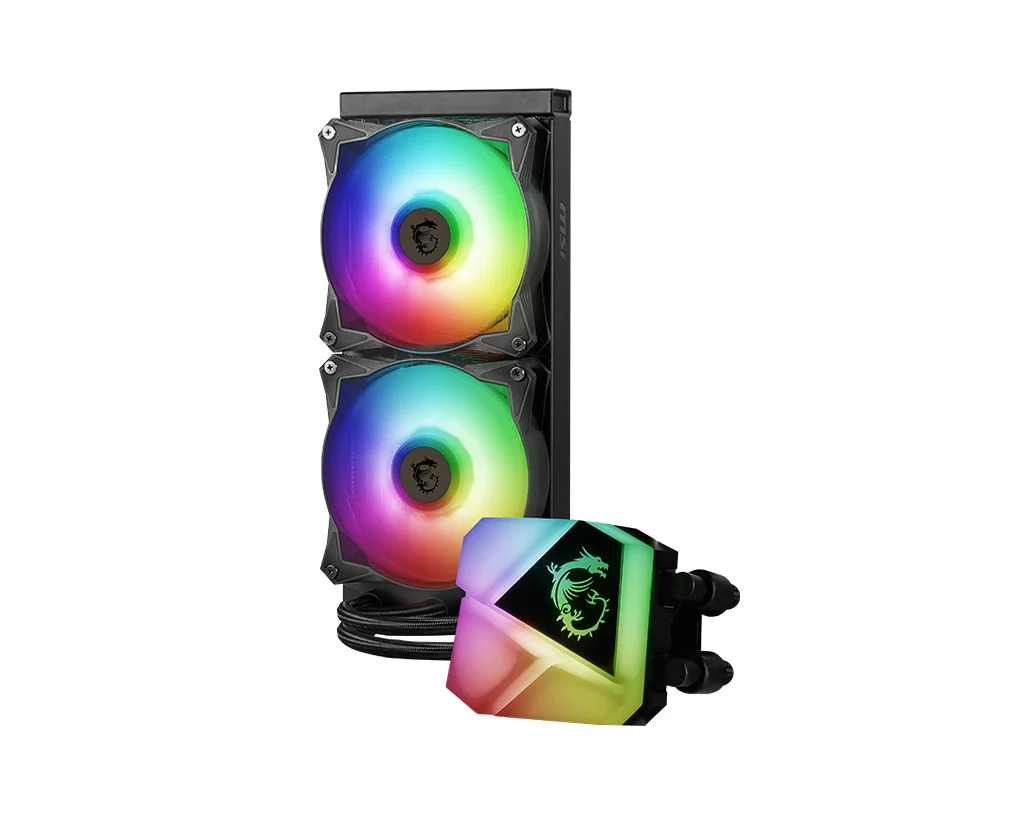 MSI MAG Coreliquid C240 RGB Liquid CPU Cooler - Image 2