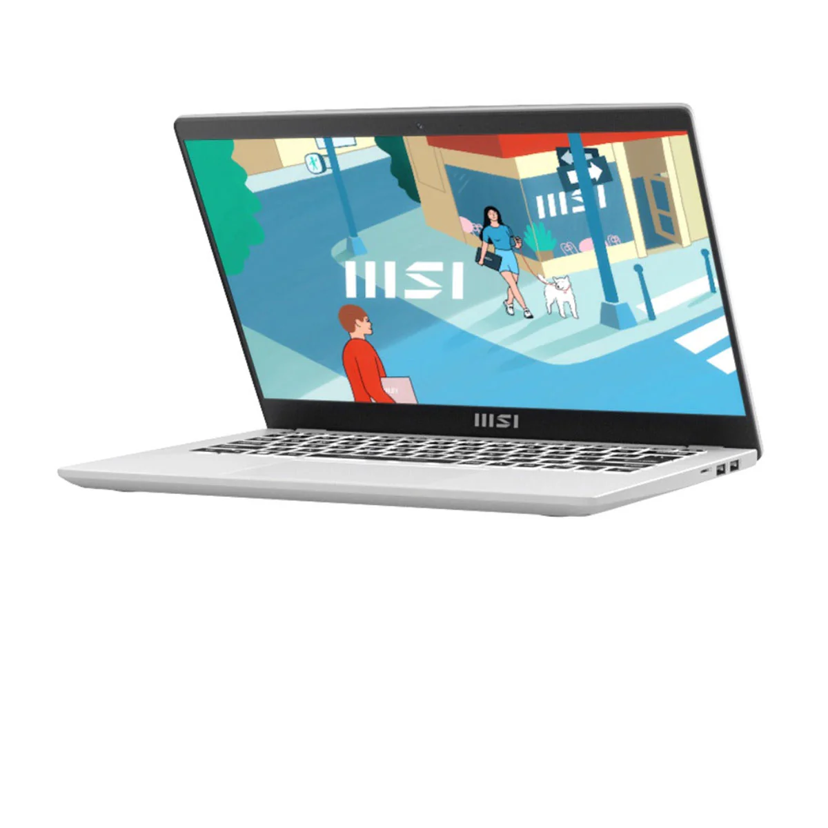 MSI Modern 14 C13M-1262PH Laptop (Urban Silver) | 14" FHD (1920x1080) IPS | i5-1335U | 16GB RAM | 512GB SSD | Iris Xe Graphics | Windows 11 Home + MS Office Home & Student 2021 + MSI Sleeve Bag GP - Image 7