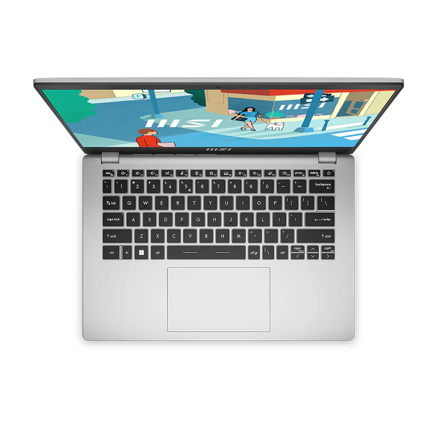 MSI Modern 14 C7M-271PH Laptop (Urban Silver) | 14" FHD (1920x1080) IPS | Ryzen 5 7530U | 16GB RAM | 512GB SSD | RX Vega Graphics | Windows 11 Home | MSI Sleeve Bag GP - Image 8