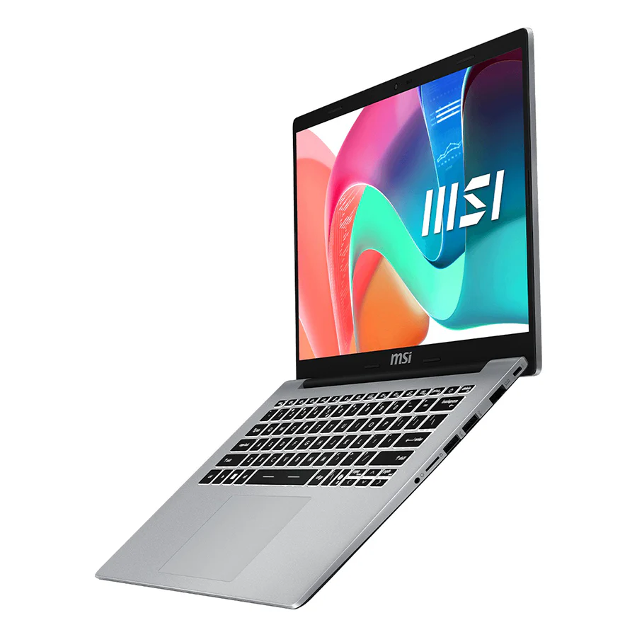 MSI Modern 14 F13MG-032PH Laptop (Urban Silver) | 14" FHD (1920x1080) IPS | i3-1315U | 8GB RAM | 512GB SSD | Intel UHD Graphics | Windows 11 Home + MSI Sleeve Bag GP - Image 5