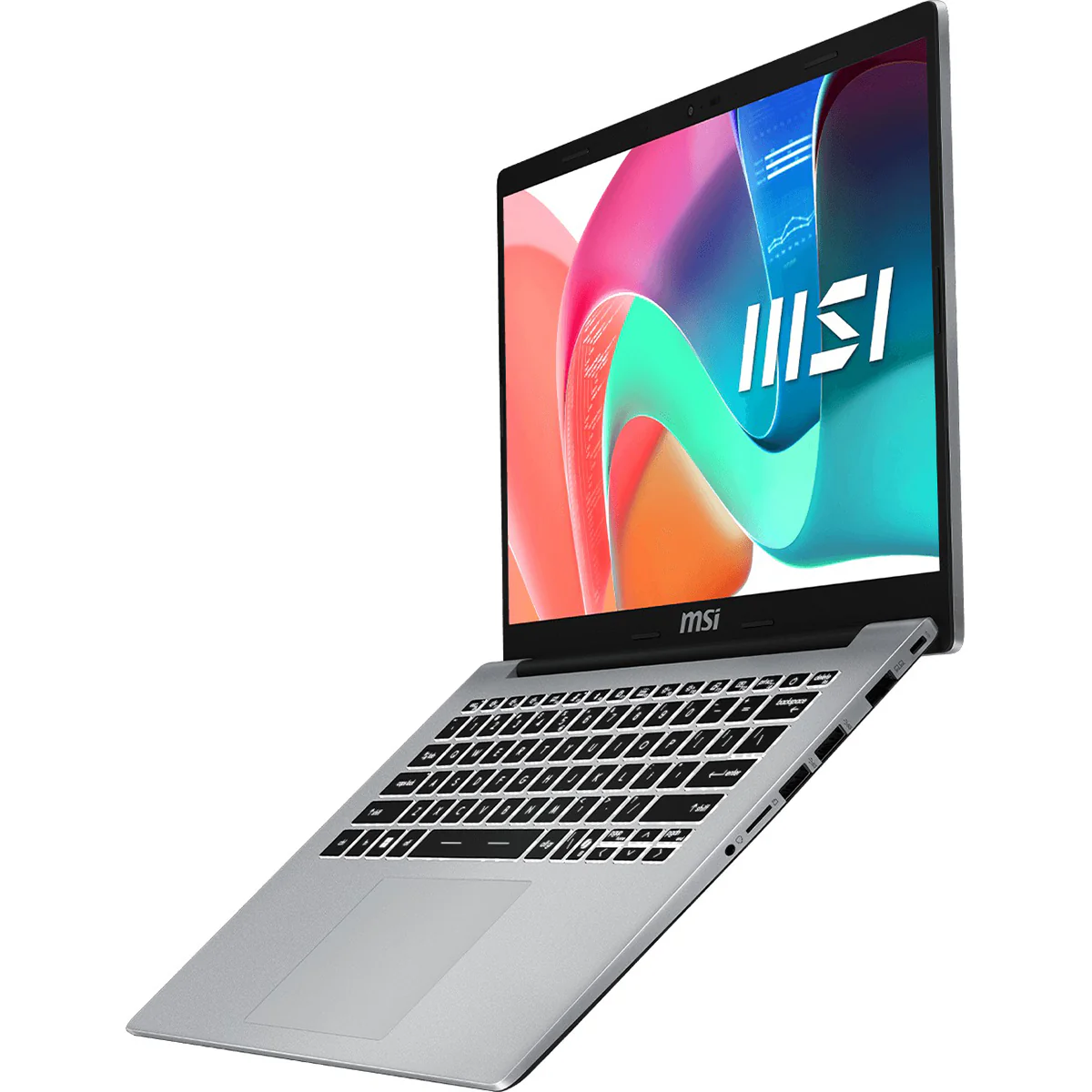 MSI Modern 14 F13MG-244PH Laptop (Urban Silver) | 14" FHD (1920x1080) | i5-1334U | 16GB RAM | 512GB SSD | Intel Iris Xe Graphics | Windows 11 Home | MS Office Home & Student 2021 + MSI Sleeve Bag GP - Image 6