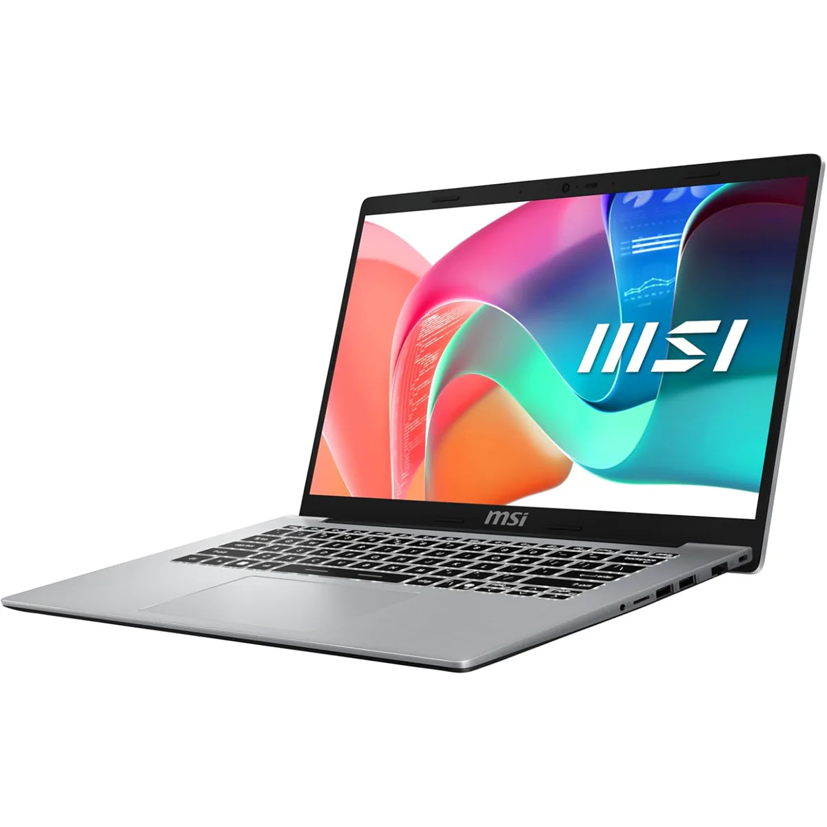 MSI Modern 14 F1MG-890PHNN Laptop (Urban Silver) | 14" FHD (1920x1080) IPS | Intel Core 7-150U | 16GB RAM | 512GB SSD | Intel Graphics | Windows 11 Home | MSI Sleeve Bag GP - Image 4