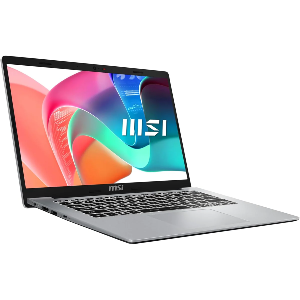 MSI Modern 14 F1MG-890PHNN Laptop (Urban Silver) | 14" FHD (1920x1080) IPS | Intel Core 7-150U | 16GB RAM | 512GB SSD | Intel Graphics | Windows 11 Home | MSI Sleeve Bag GP - Image 6