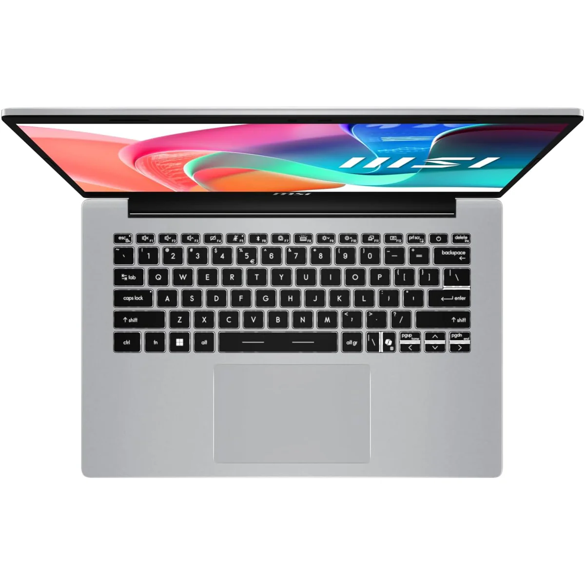 MSI Modern 14 F1MG-890PHNN Laptop (Urban Silver) | 14" FHD (1920x1080) IPS | Intel Core 7-150U | 16GB RAM | 512GB SSD | Intel Graphics | Windows 11 Home | MSI Sleeve Bag GP - Image 7