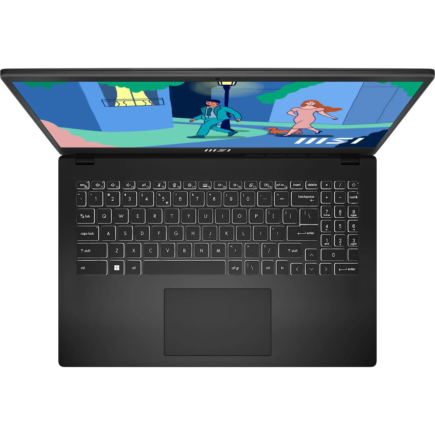 MSI Modern 15 B7M-275PH Laptop (Classic Black) | 15.6" FHD (1920x1080) | Ryzen 5 7530U | 16GB RAM | 512GB SSD | AMD Radeon Graphics | Windows 11 Home | MS Office Home & Student 2021 | MSI Sleeve Bag GP - Image 6