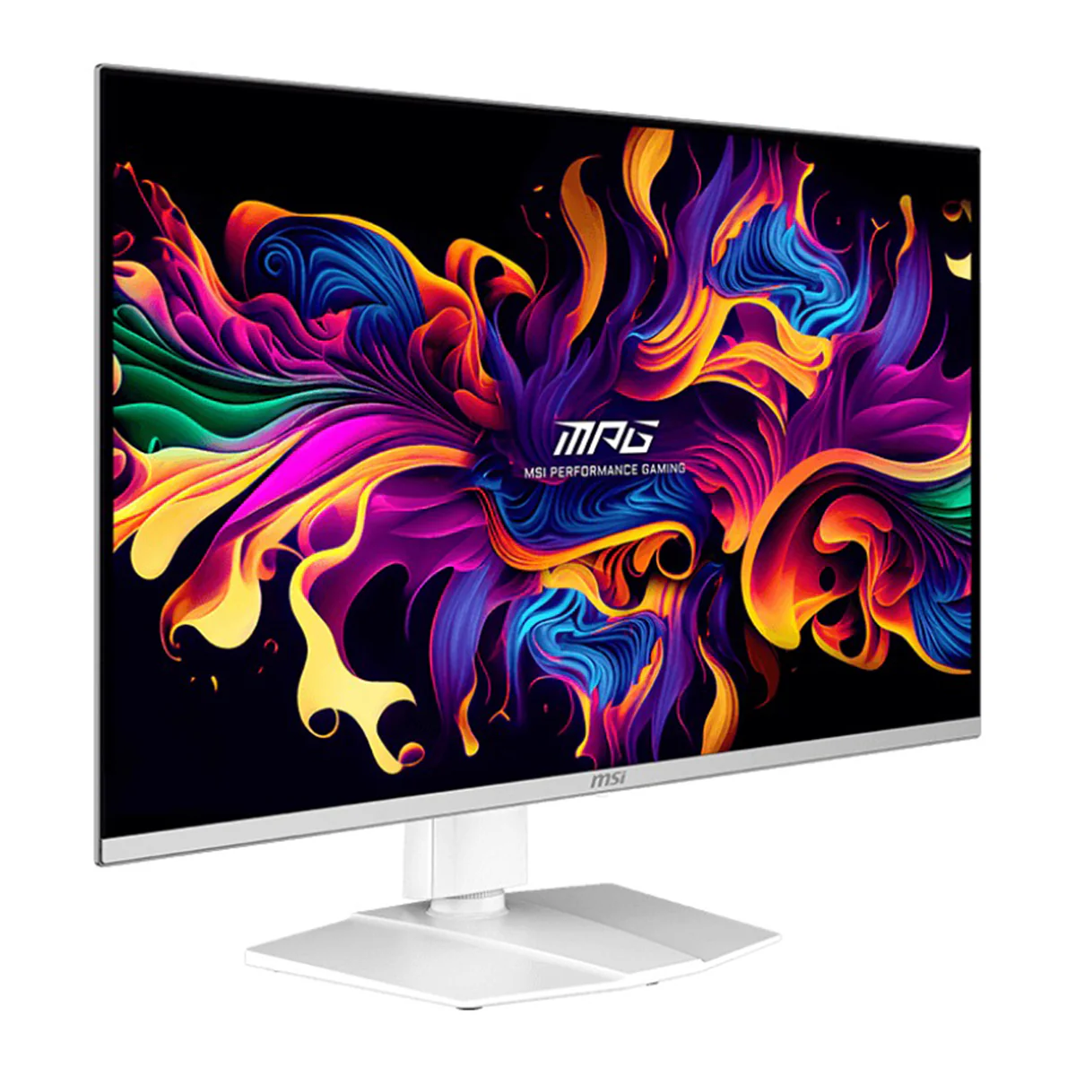 MSI MPG 321URXW QD-OLED 31.5" UHD (3840X2160) 240HZ 0.03 (GTG) G-Sync Compatible Gaming Monitor (White) - Image 3