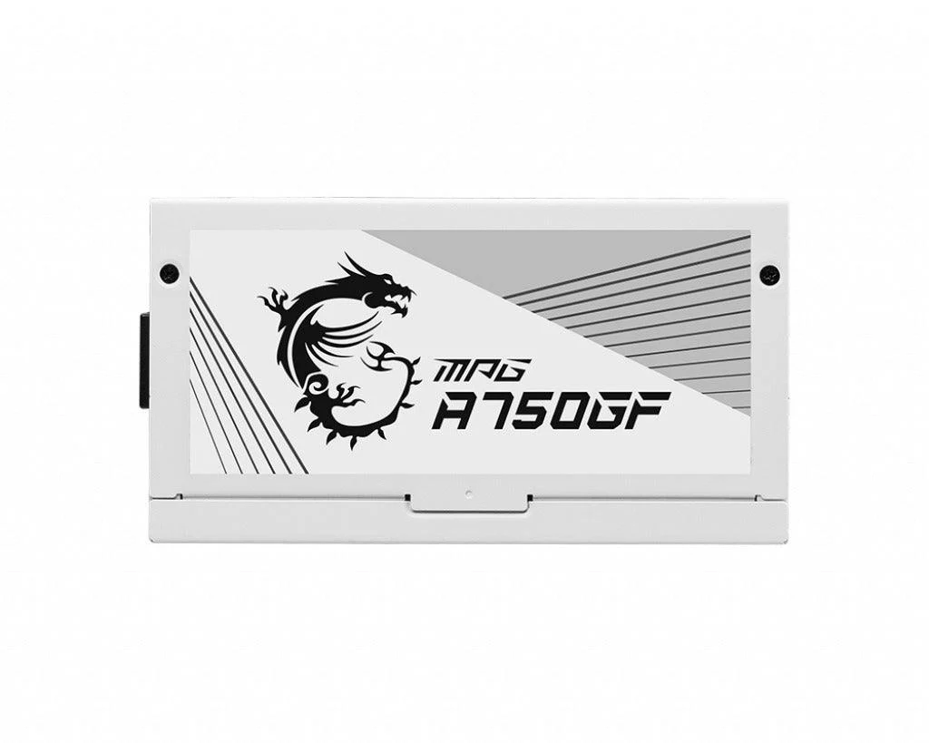 MSI MPG A750GF 750W Power Supply (White) - Image 3