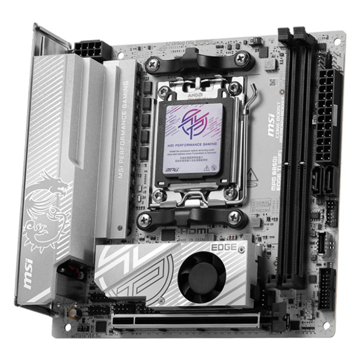MSI MPG B850I Edge Ti WiFi DDR5 AMD Motherboard - Image 5