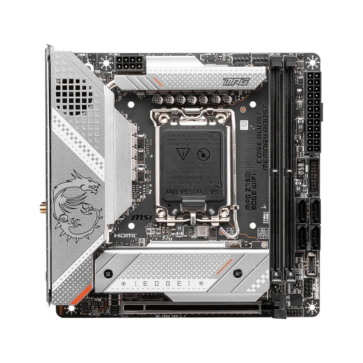 MSI MPG Z790I Edge Wifi DDR5 Intel Motherboard - Image 6