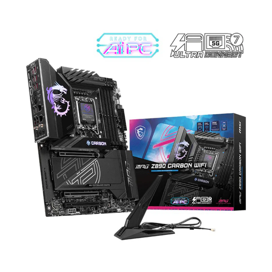 MSI MPG Z890 Carbon Wi-Fi DDR5 Intel Motherboard - Image 5
