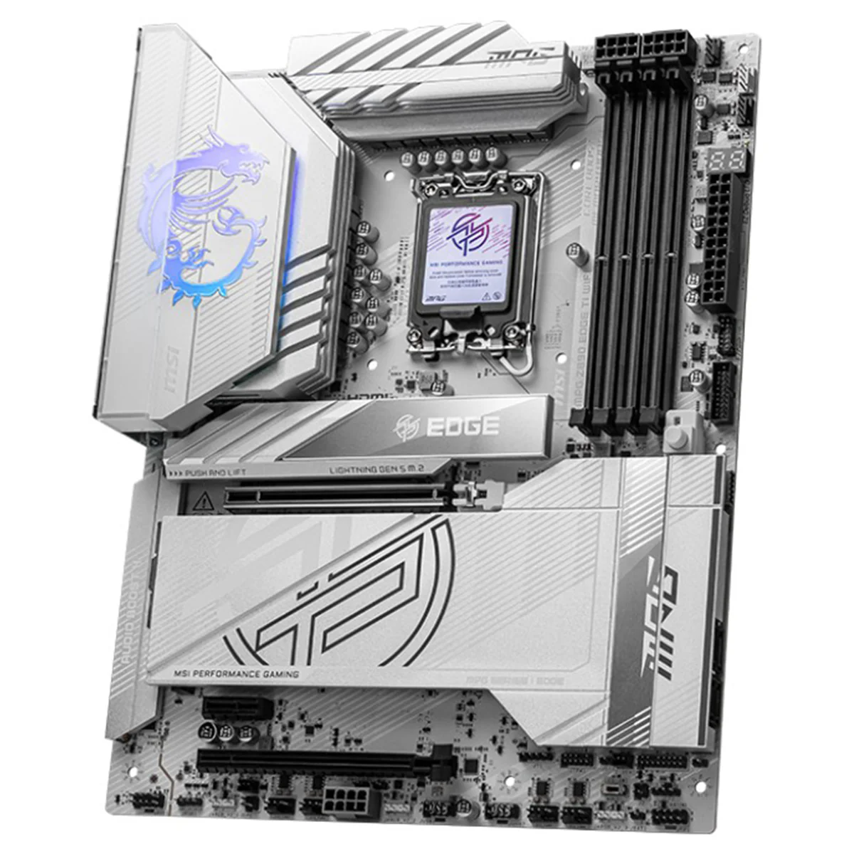 MSI MPG Z890 Edge Ti WiFi DDR5 Intel Motherboard - Image 2