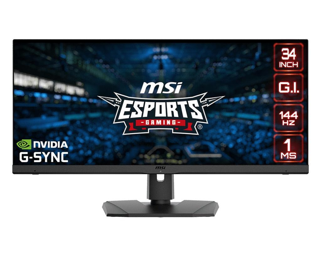 MSI Optix MPG341QR 34-INCH 144HZ UWQHD IPS Esports Gaming Monitor - Image 2