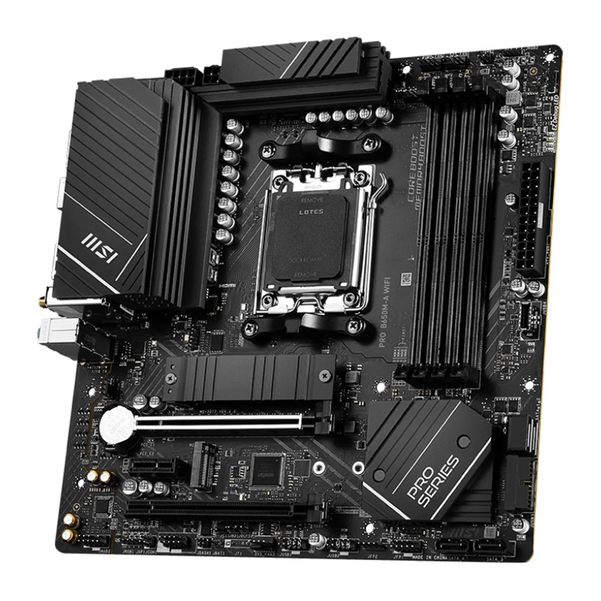 MSI Pro B650M-A WIFI AMD Motherboard - Image 2