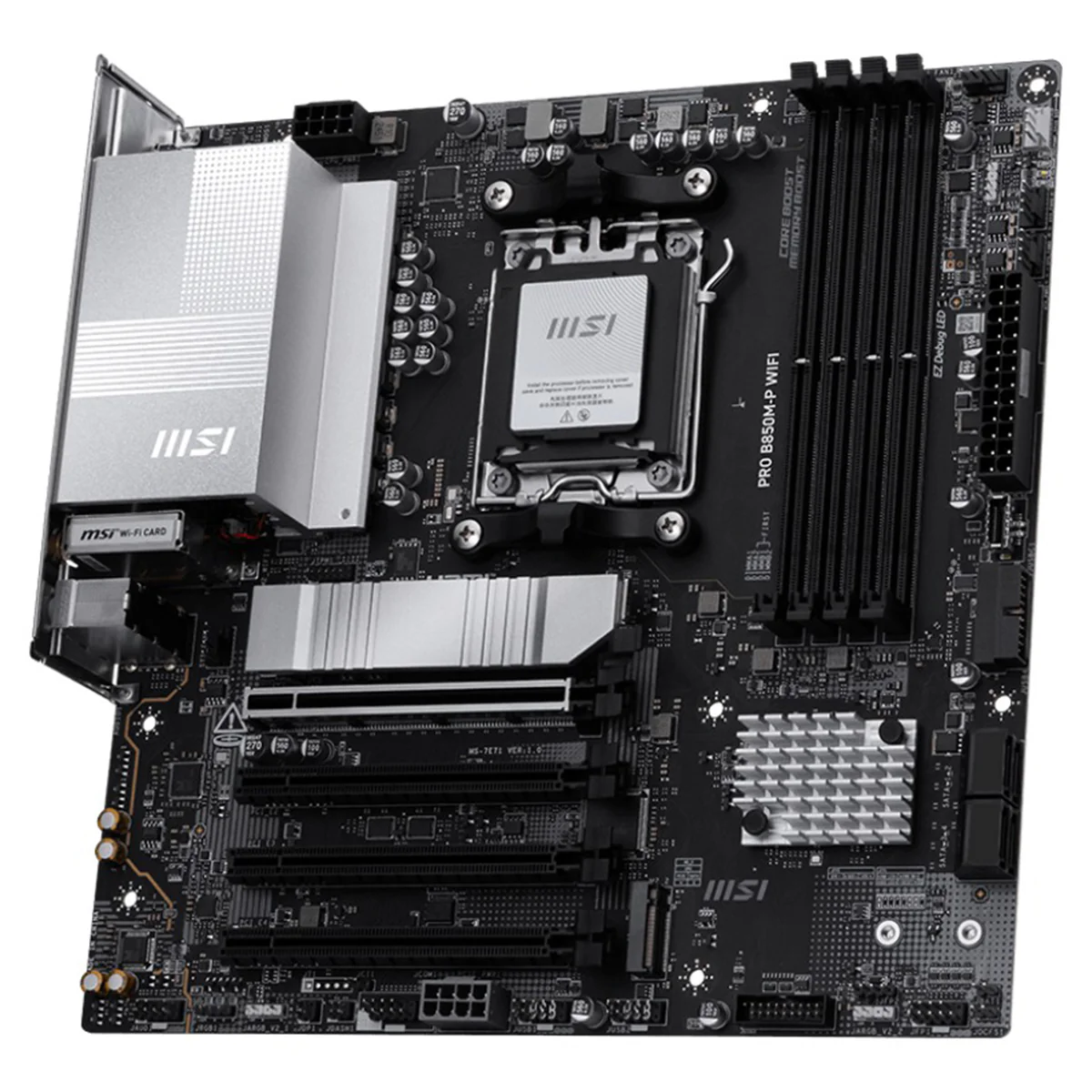 MSI Pro B850M-P WiFi DDR5 AMD Motherboard - Image 3