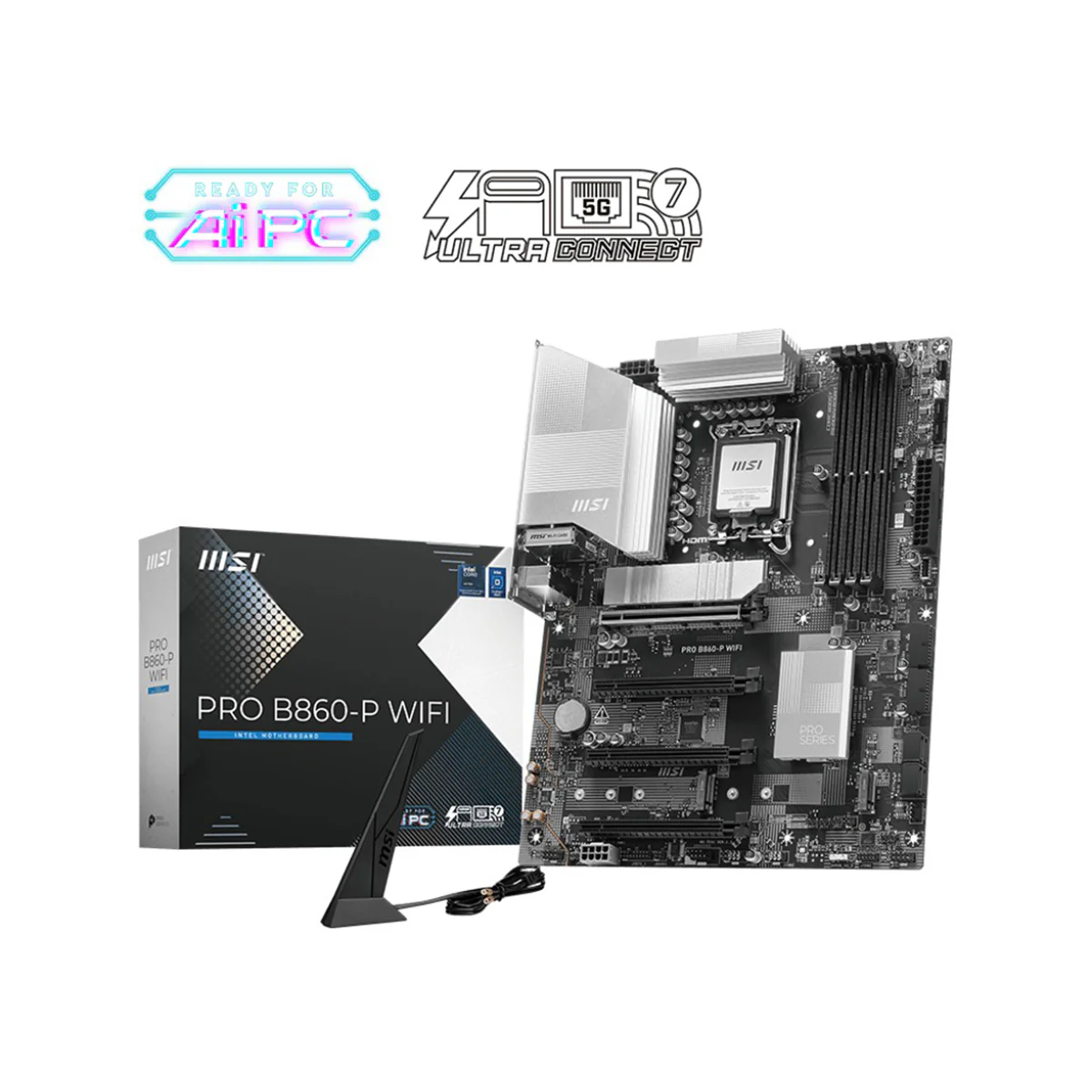 MSI Pro B860-P Wi-Fi DDR5 Intel Motherboard - Image 5