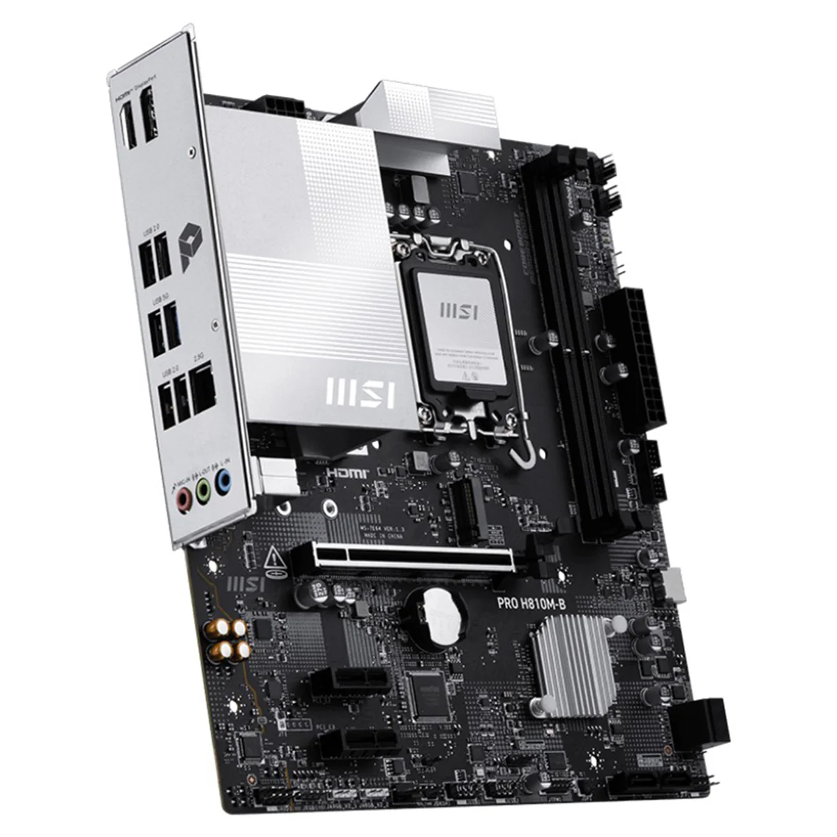 MSI Pro H810M-B DDR5 Intel Motherboard - Image 4