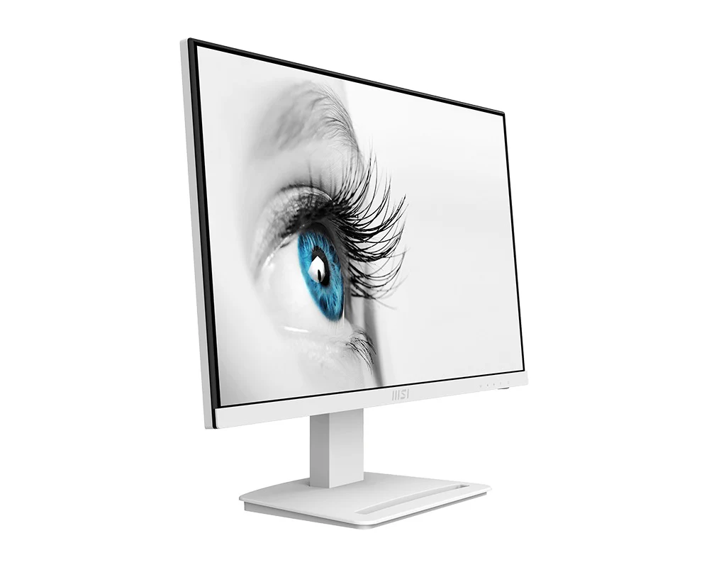 MSi Pro MP243W 23.8” FHD IPS 75HZ Monitor (White) - Image 4
