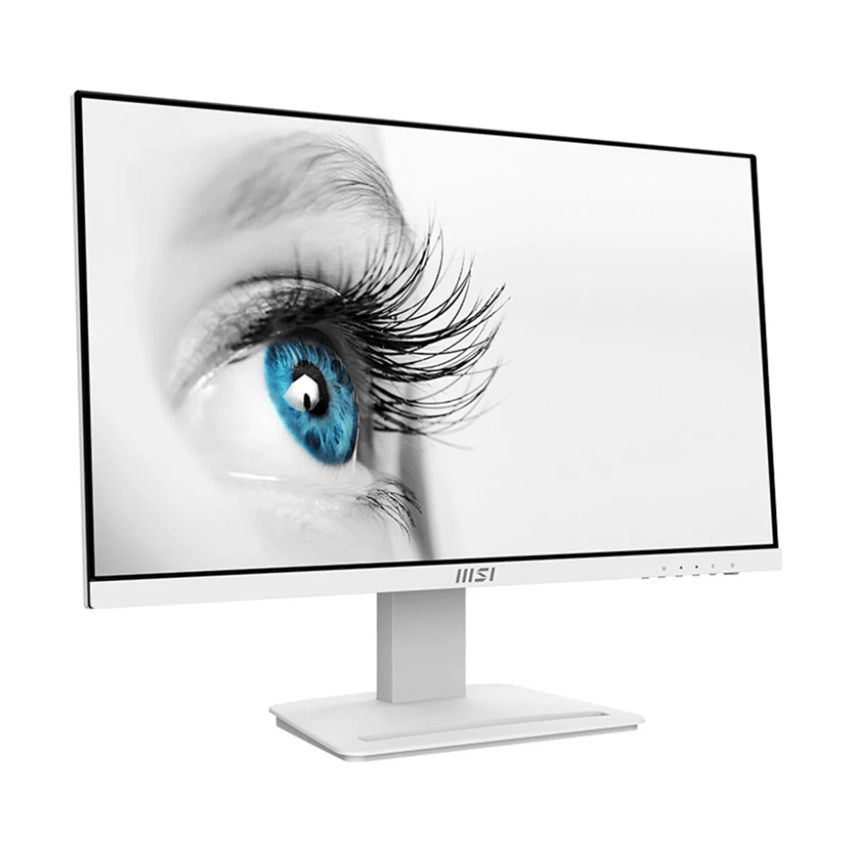 MSI Pro MP243XW 23.8" FHD 100Hz 1ms MPRT IPS Business & Productivity Monitor (White) - Image 3