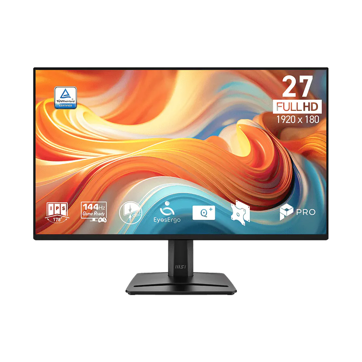 MSI Pro MP275 E14L 27" FHD (1920x1080) 144Hz 1ms MPRT/4ms GTG IPS Business & Productivity Monitor With Tilt Adjustment - Image 7