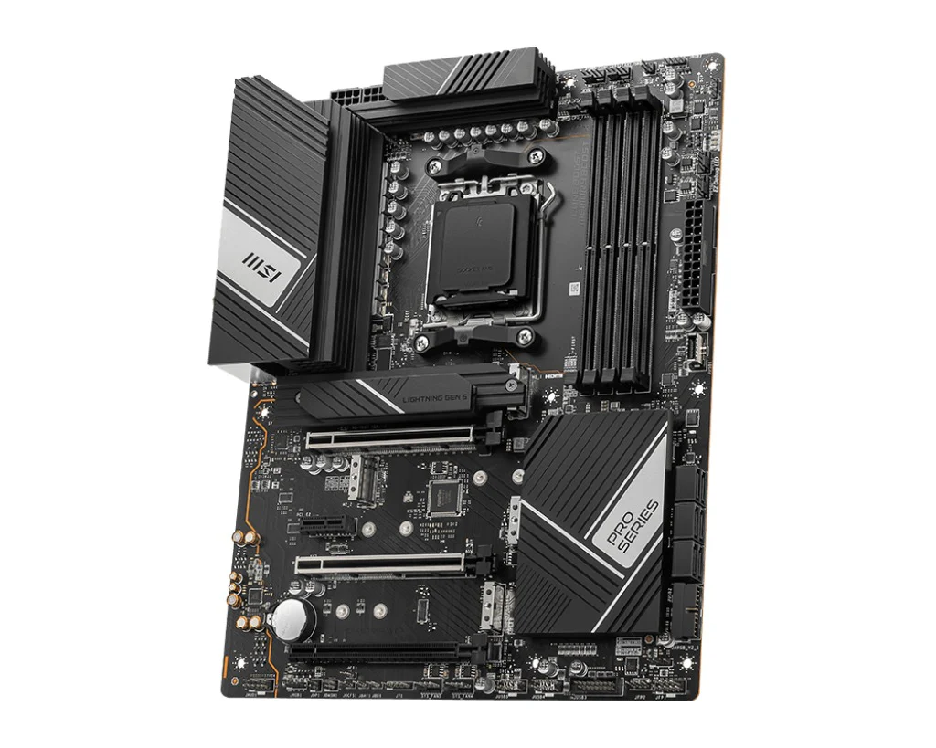 MSI Pro X670-P Wifi DDR5 AM5 ATX Motherboard - Image 2
