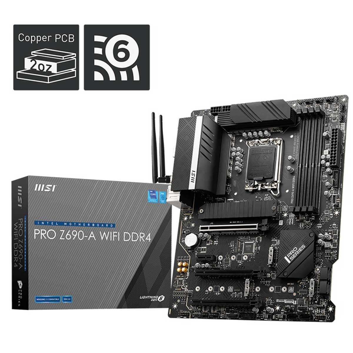 MSI Pro Z690-A WiFi DDR4 Intel Motherboard - Image 5
