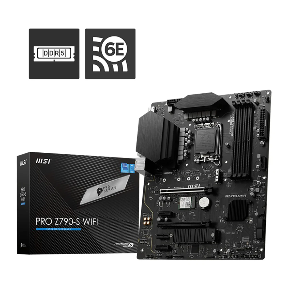 MSI Pro Z790-S Wifi DDR5 Intel Motherboard
