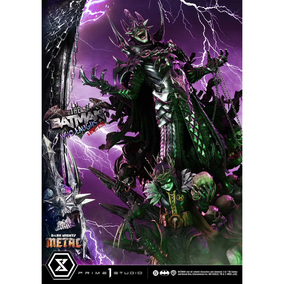 Museum Masterline Dark Nights: Death Metal The Batman Who Laughs & Robin King (DX Bonus) (MMDCMT-15DXS) Pre-Order Downpayment - Image 14