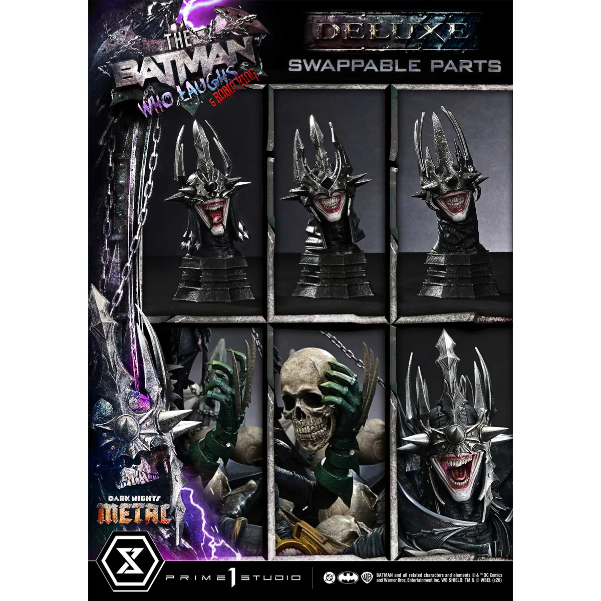 Museum Masterline Dark Nights: Death Metal The Batman Who Laughs & Robin King (DX Bonus) (MMDCMT-15DXS) Pre-Order Downpayment - Image 18