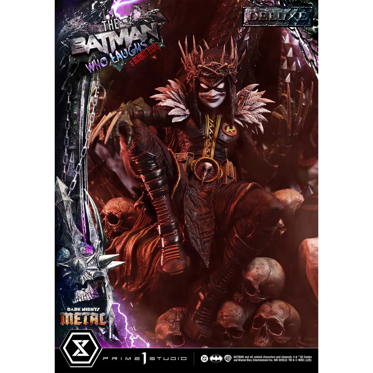 Museum Masterline Dark Nights: Death Metal The Batman Who Laughs & Robin King (DX Bonus) (MMDCMT-15DXS) Pre-Order Downpayment - Image 27