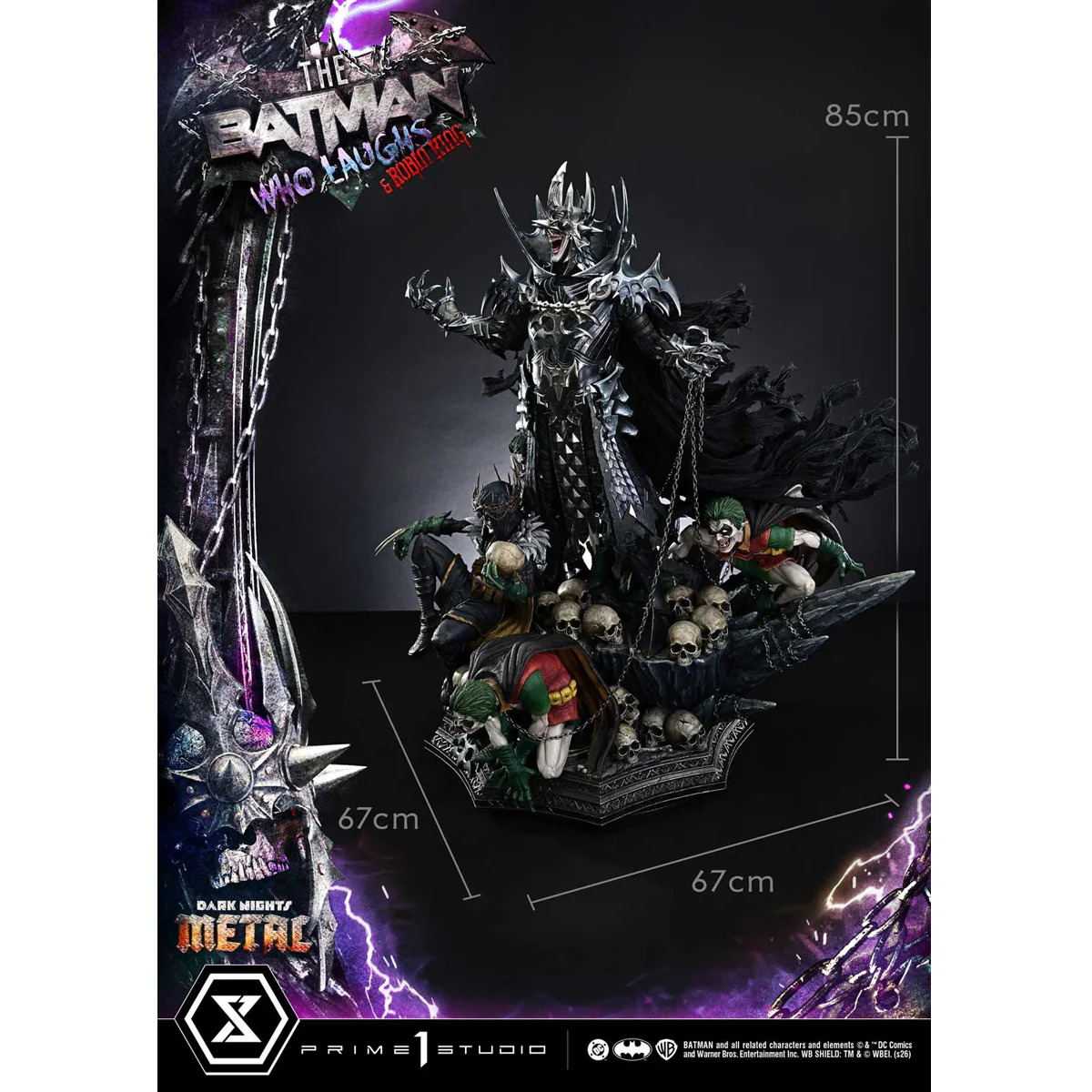 Museum Masterline Dark Nights: Death Metal The Batman Who Laughs & Robin King (DX Bonus) (MMDCMT-15DXS) Pre-Order Downpayment - Image 40