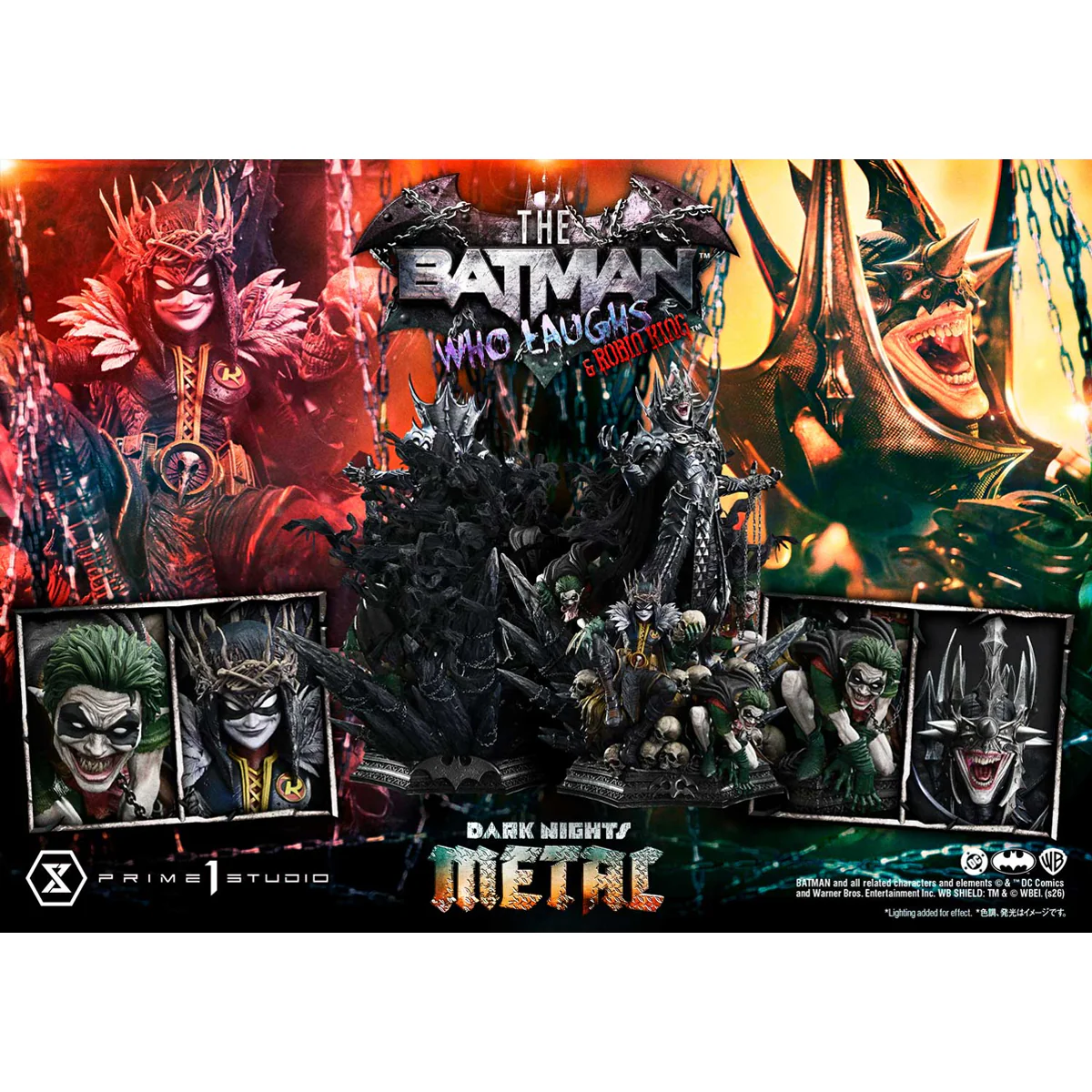 Museum Masterline Dark Nights: Death Metal The Batman Who Laughs & Robin King (MMDCMT-15) Pre-Order Downpayment - Image 6