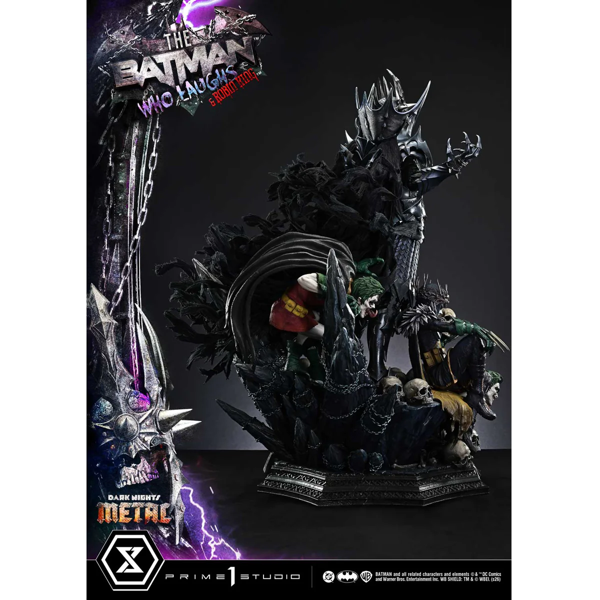 Museum Masterline Dark Nights: Death Metal The Batman Who Laughs & Robin King (MMDCMT-15) Pre-Order Downpayment - Image 9