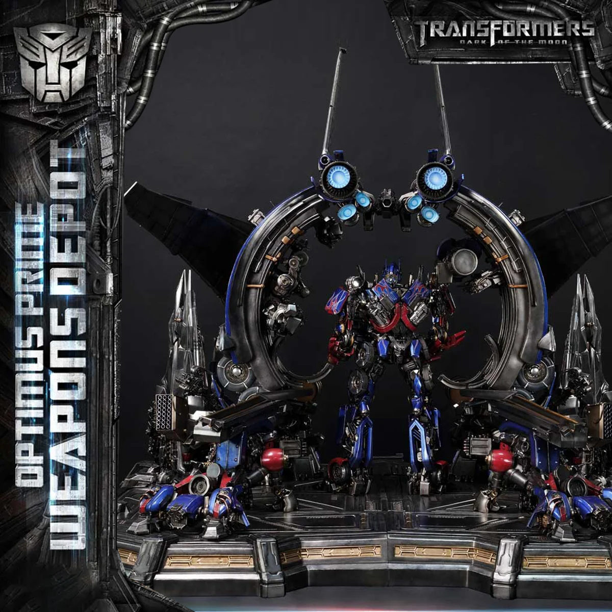 Museum Masterline Transformers: Dark of the Moon (Film) Optimus Prime Weapons Depot (Regular Version) Pre-Order Downpayment - Image 20