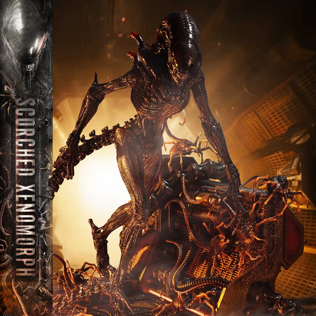 Museum Masterline XL Alien: Romulus Scorched Xenomorph (Deluxe Edition Version) Pre-Order Downpayment - Image 38