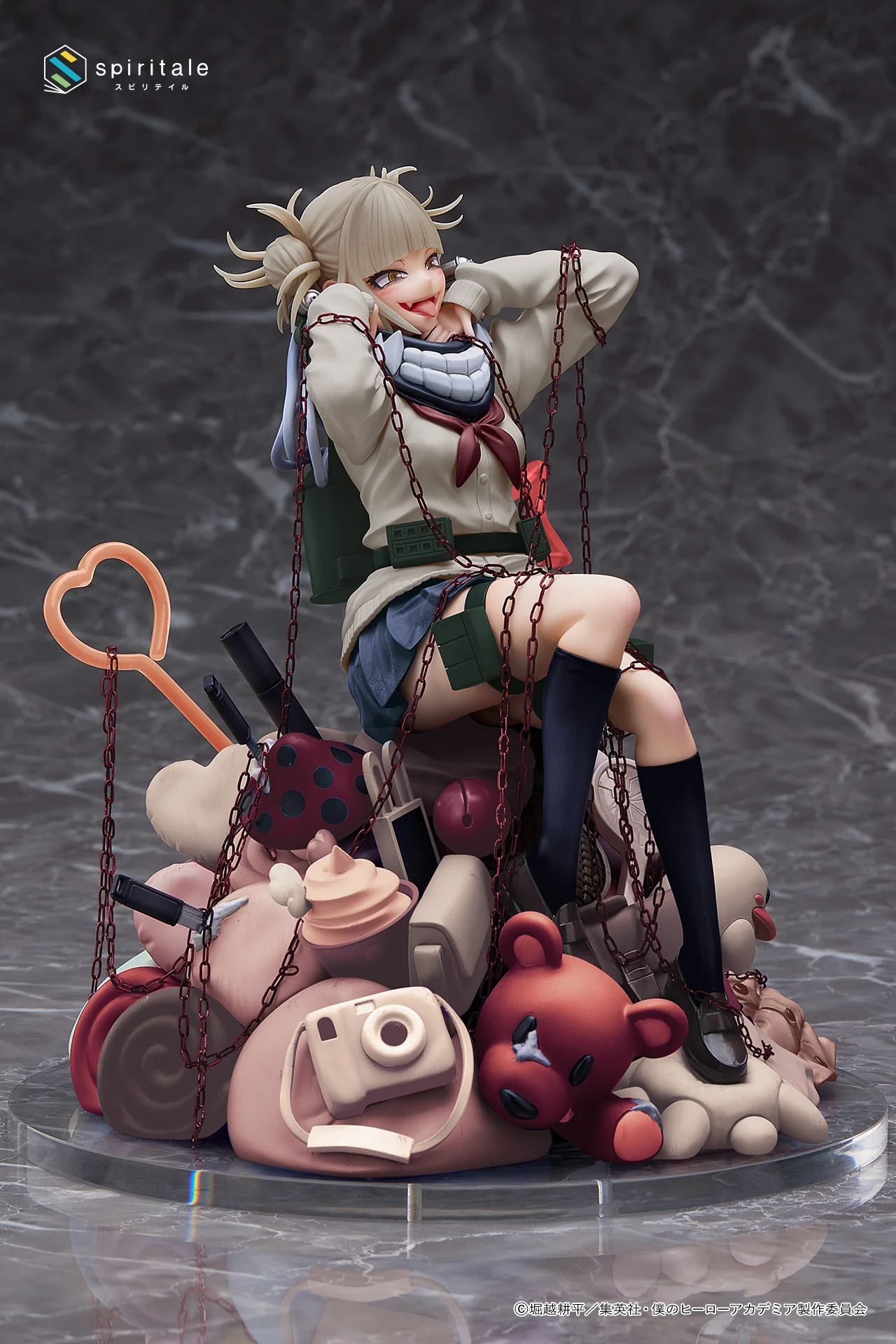 My Hero Academia 1/7 Scale Figure - Himiko Toga - Villain (Sepia Version) Pre-Order Downpayment - Image 2