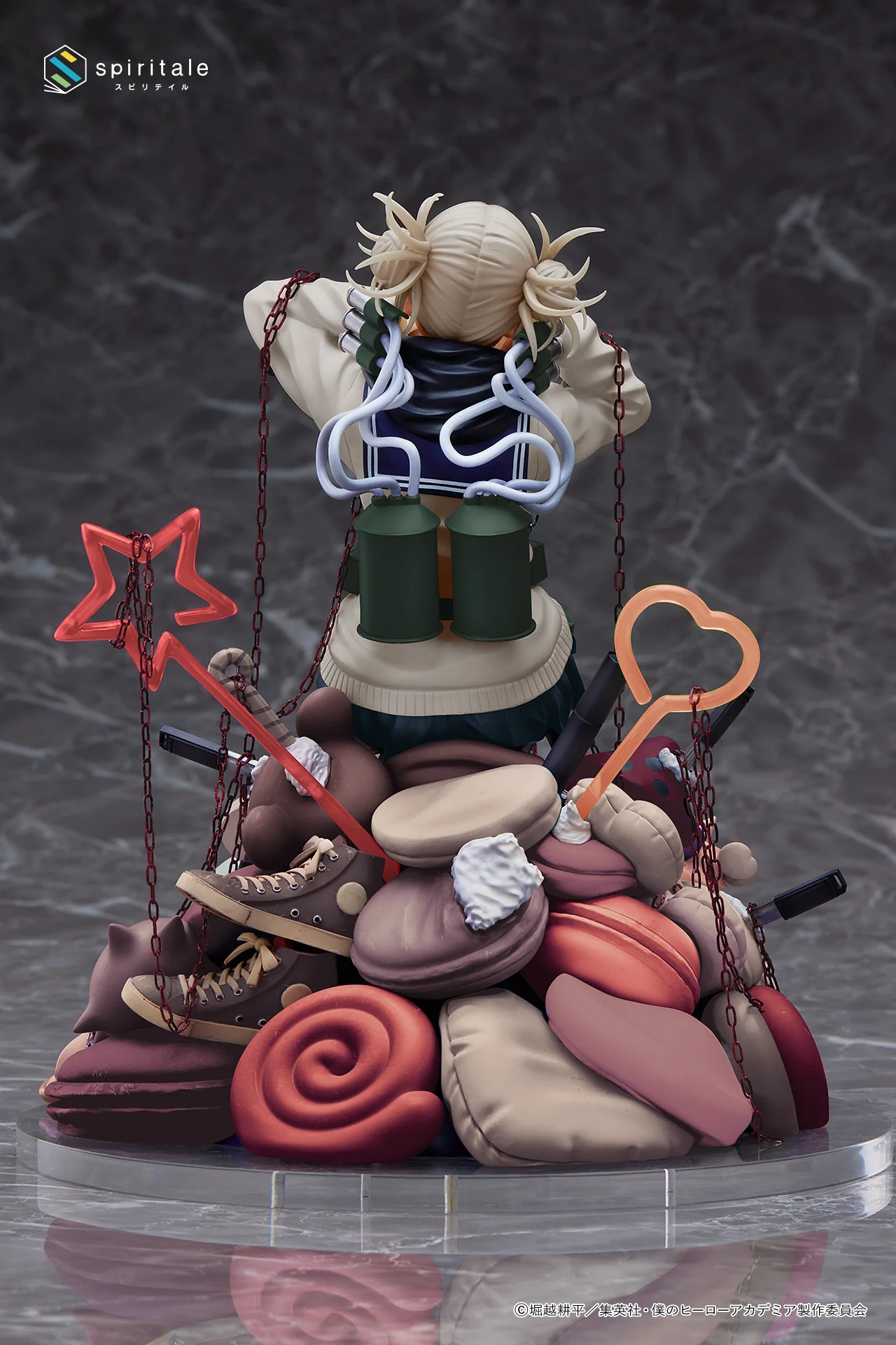 My Hero Academia 1/7 Scale Figure - Himiko Toga - Villain (Sepia Version) Pre-Order Downpayment - Image 3