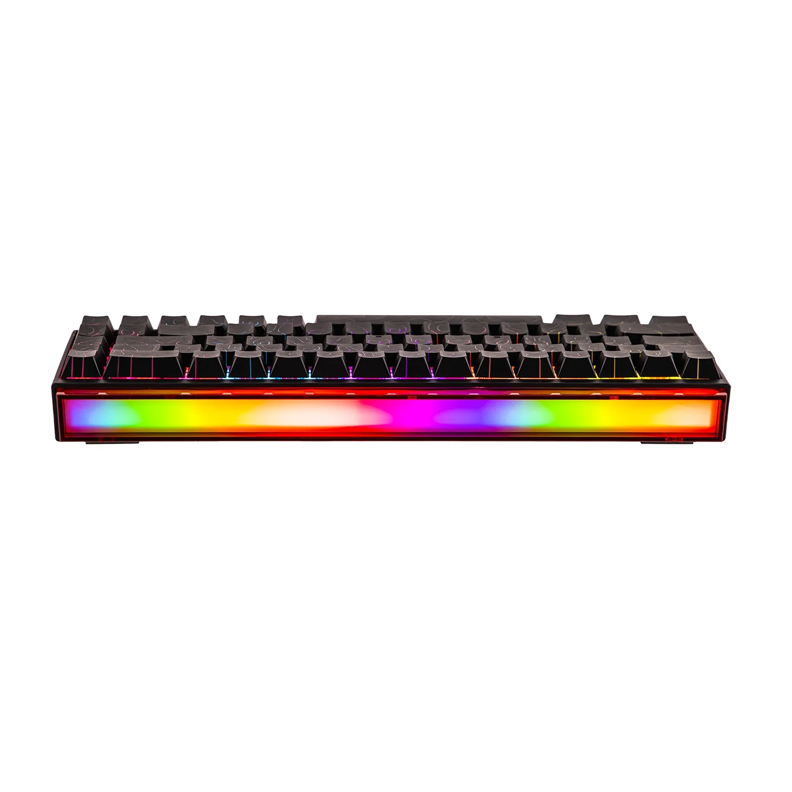 Nacodex x Ajazz NK68 Mixed Light Wired 68-Key Hot-Swappable Mechanical Keyboard (Black Contour) (Red Switch) - Image 5