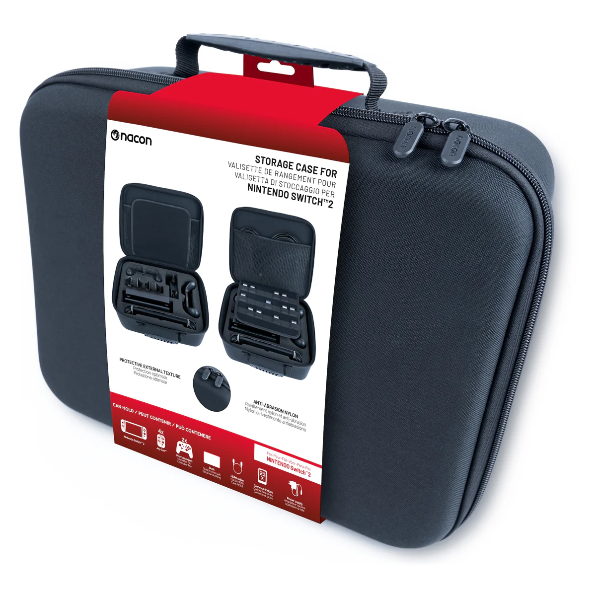 Nacon Storage Case for Nintendo Switch 2 (SWITCHNEWSTORAGECASE) - Image 3