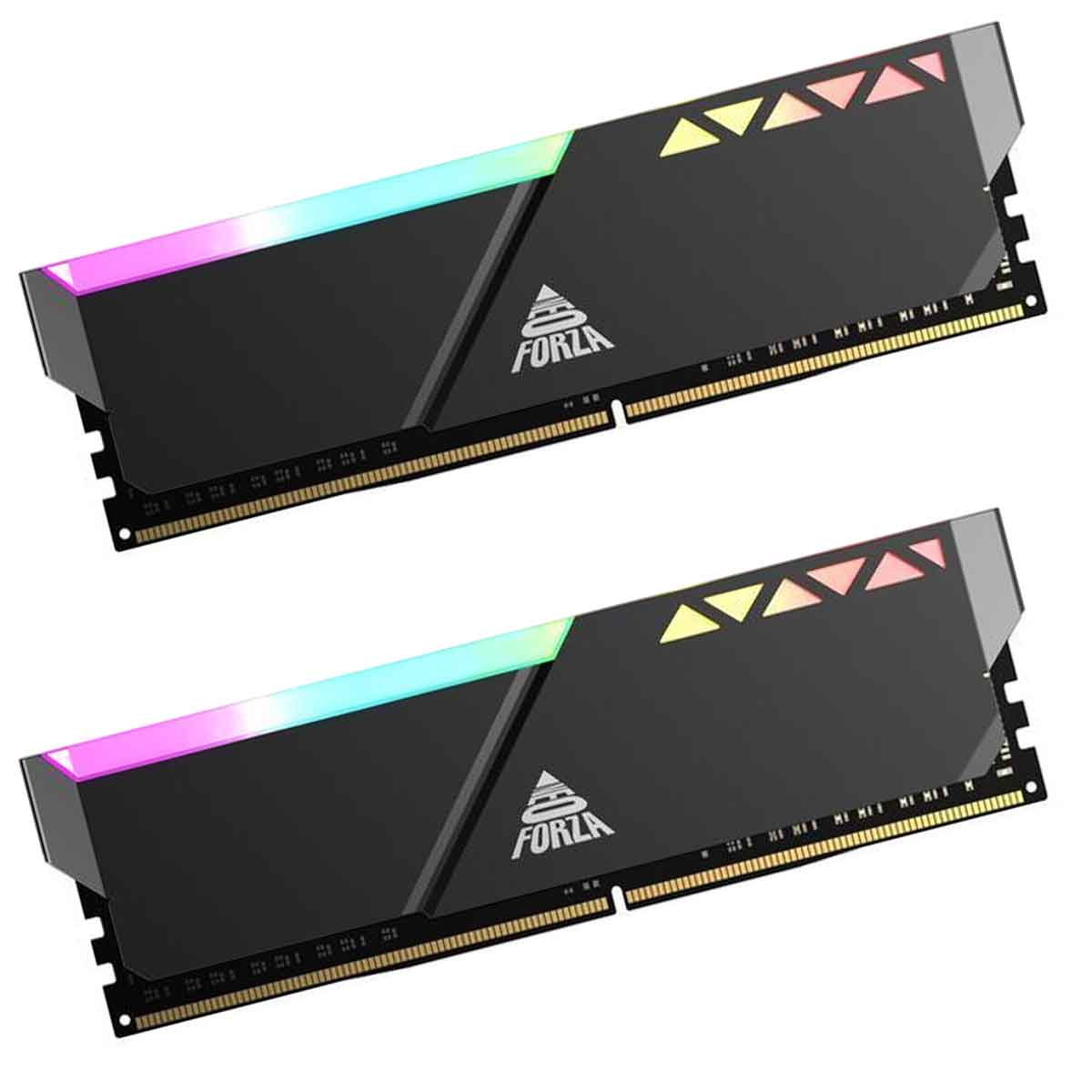 Neo Forza TRINITY 32GB (2x16GB) DDR5 U-DIMM RGB 5600MHz CL40 1.35V Memory Kit with Heat Sink (Black) (NMGD516F82-5600EI20) - Image 3