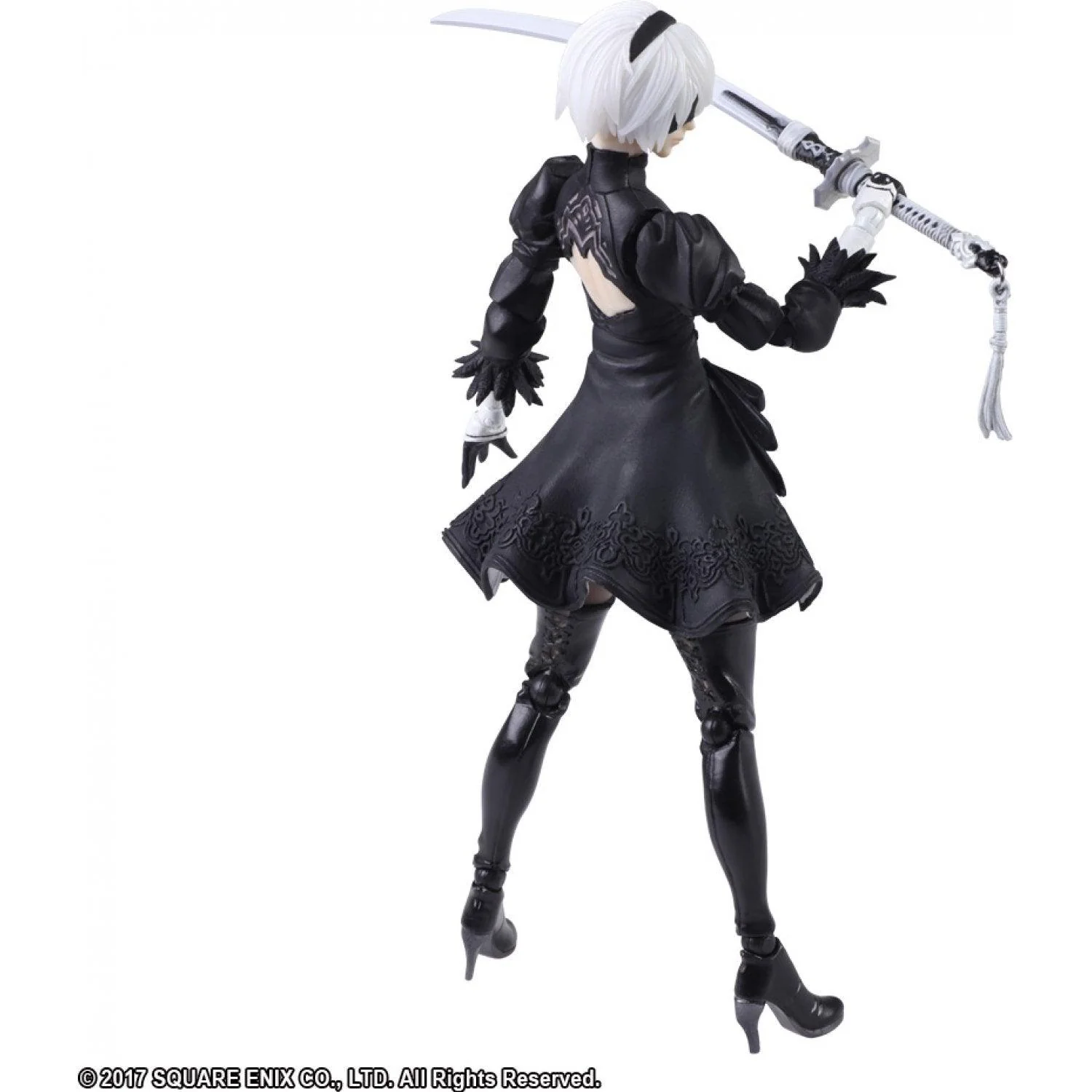 NIER AUTOMATA BRING ARTS YORHA NO.2 TYPE B VERSION 2.0 ACTION FIGURE - Image 2