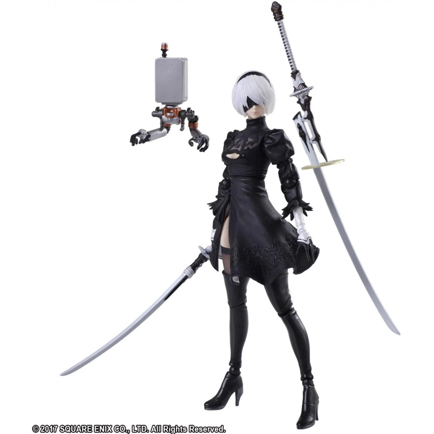 NIER AUTOMATA BRING ARTS YORHA NO.2 TYPE B VERSION 2.0 ACTION FIGURE - Image 6