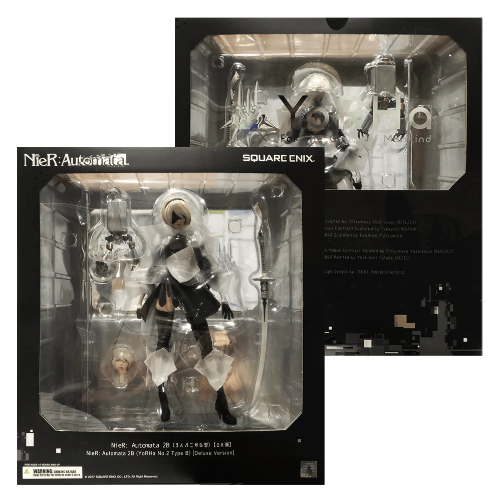 NIER AUTOMATA FIGURINE 2B (YORHA NO.2 TYPE B) DELUXE VERSION - Image 10
