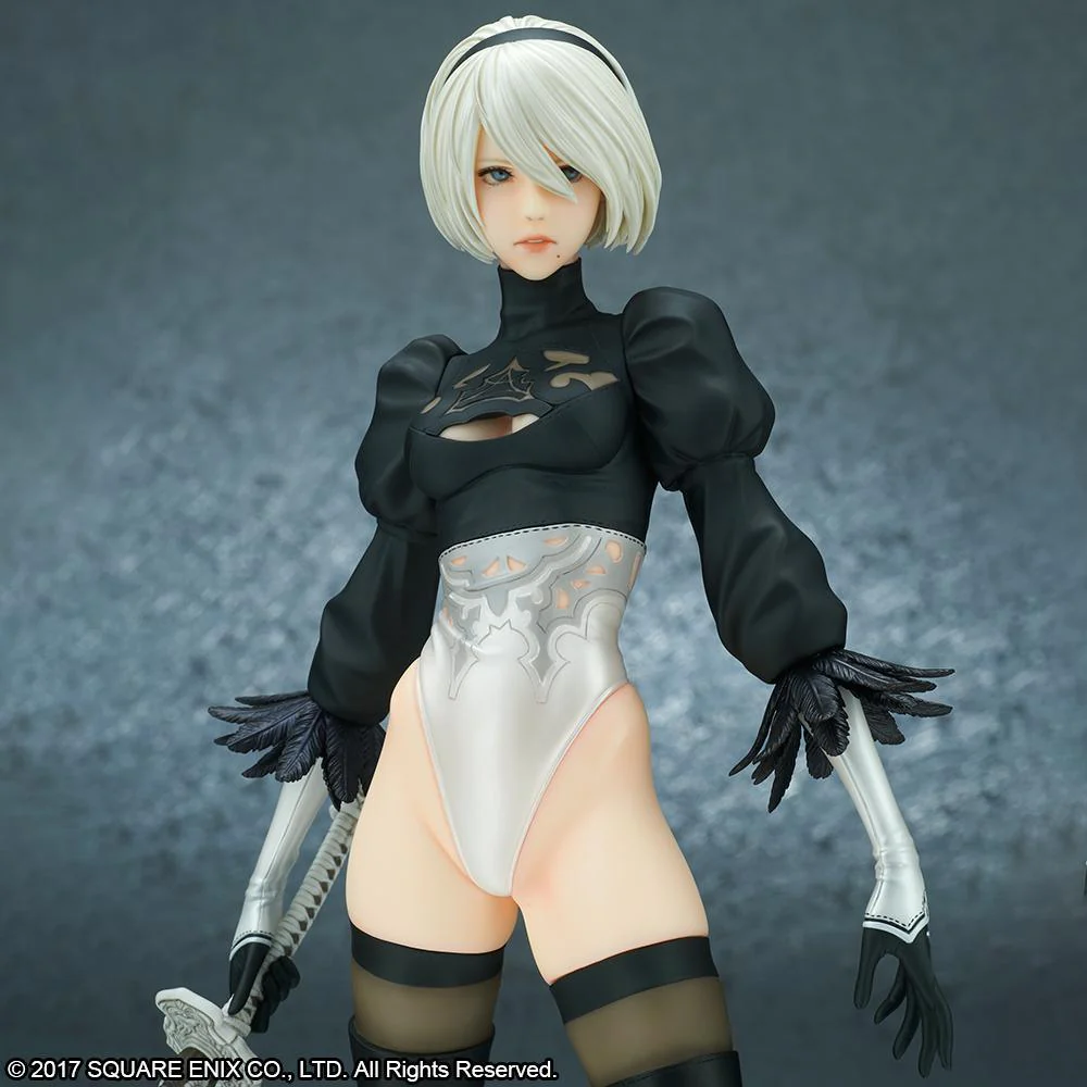 NIER AUTOMATA FIGURINE 2B (YORHA NO.2 TYPE B) DELUXE VERSION - Image 5