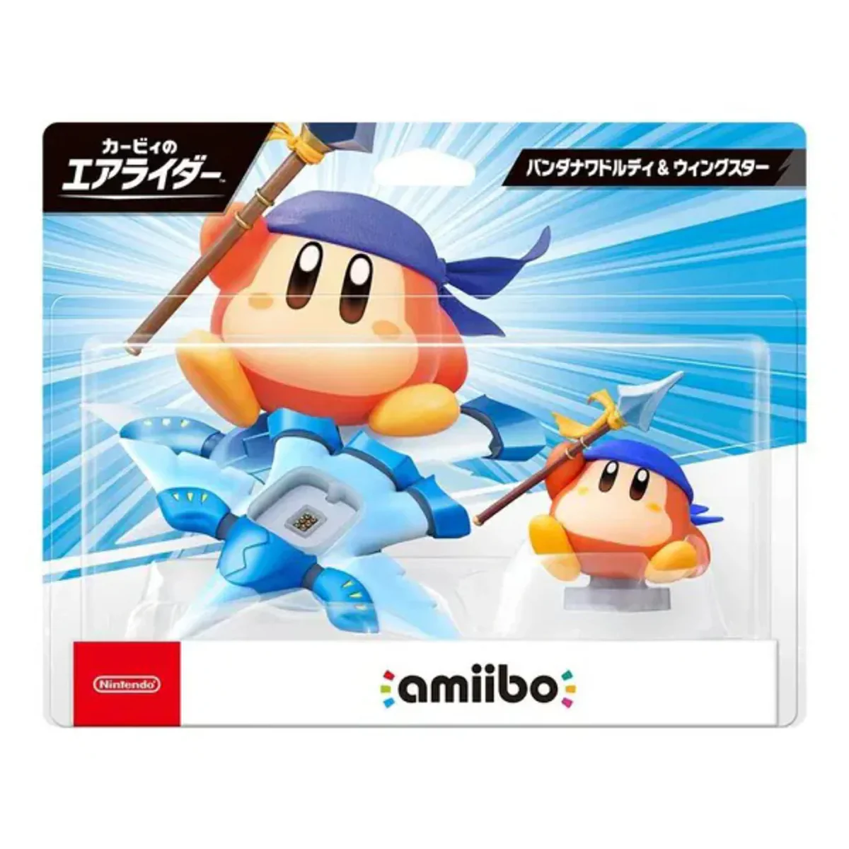 Nintendo Amiibo Kirby Air Riders Bandana Waddle Dee & Wing Star (JPN) - Image 2